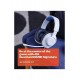 JBL Quantum 100P Over Ear Gaming Headset σύνδεση 3.5mm / PS4 / PS5 White/Blue