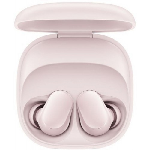 Xiaomi Redmi Buds 6 Play Bluetooth Handsfree Ακουστικά με Αντοχή στον Ιδρώτα και Θήκη Φόρτισης Ροζ