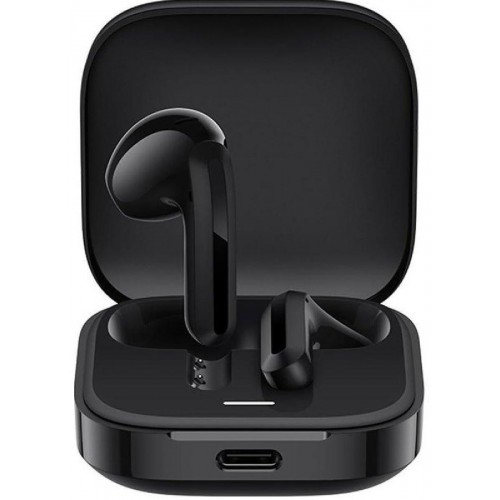 Xiaomi Redmi Buds 6 Active Bluetooth Handsfree με Θήκη Φόρτισης Μαύρα