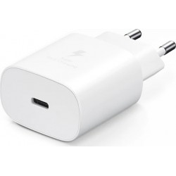SAMSUNG φορτιστής τοίχου EP-TA800(Retail) USB Type-C, 25W 3A, λευκό Bulk