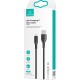 Usams U68 USB to Lightning Cable Μαύρο 1m
