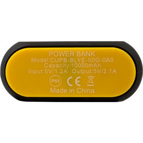 CAT Active Urban IP65 Rugged Power Bank 10000mAh με Θύρα USB-A Μαύρο