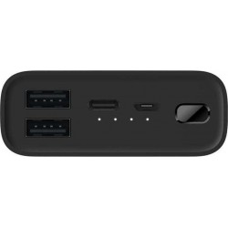 Xiaomi Mi Power Bank 3 Ultra Compact 10000mAh 22.5W με 2 Θύρες USB-A και Θύρα USB-C Μαύρο