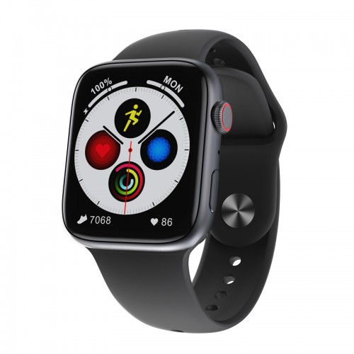 Riversong Motive 7S Smartwatch Με Παλμογράφο Space Gray