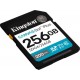 Kingston Canvas Go! SDXC 256GB Class 10 U3 V30 UHS-I