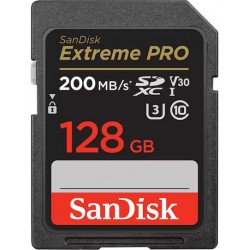 Sandisk Extreme PRO SDXC 128GB Class 10 U3 V30 UHS-I