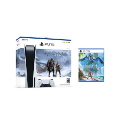 Sony PlayStation 5 God of War Ragnarok (Voucher) (Official Bundle) + Horizon Forbidden West