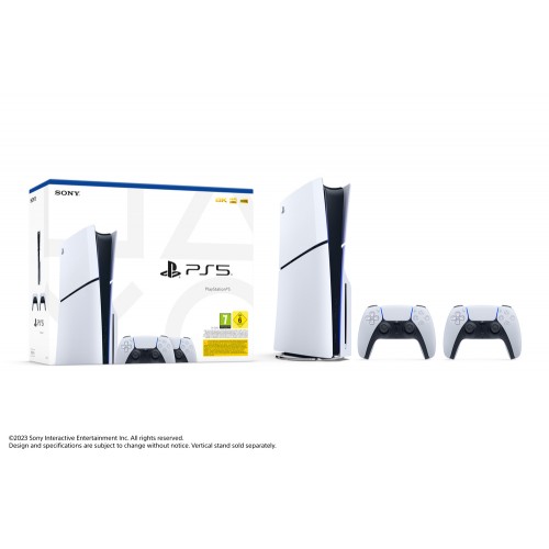 Sony PlayStation 5 Slim με 2o DualSense Official Bundle 