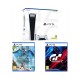 Sony PlayStation 5 + Horizon Forbidden West Standard Edition + Gran Turismo 7 