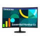 Samsung Essential S3 S36GD VA Curved Monitor 27" FHD 1920x1080 με Χρόνο Απόκρισης 4ms GTG