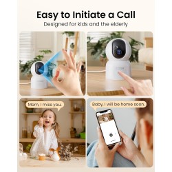 ZOSI C518 IP Camera Wi-Fi 5G 3MP with 32GB microSD card