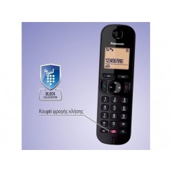 Panasonic KX-TGC250 Ασύρματο Τηλέφωνο Ασημί