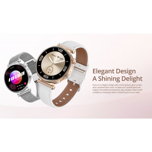 Riversong Glow Smartwatch με Παλμογράφο (Ροζ Χρυσό)