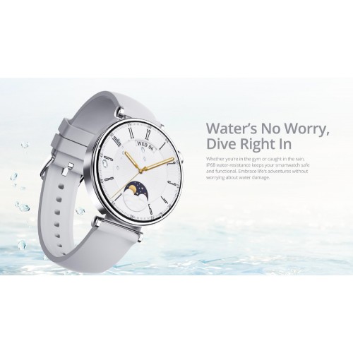 Riversong Glow Smartwatch με Παλμογράφο (Ροζ Χρυσό)