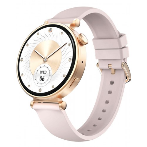 Riversong Glow Smartwatch με Παλμογράφο (Ροζ Χρυσό)