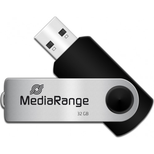 MediaRange 32GB USB 2.0 Stick Ασημί