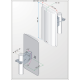 Interline INT-SEC-17/5X-VV Εξωτερική Κεραία WiFi Sectorial 17dBi με σύνδεση N-connector