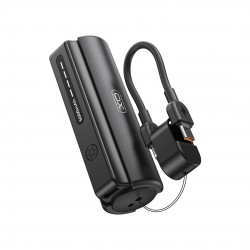 XO PR281 Mini Powerbank 5000mAh με Ενσωματωμένο Φακό και Καλώδιο Φόρτισης Type-C