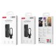 XO PR281 Mini Powerbank 5000mAh με Ενσωματωμένο Φακό και Καλώδιο Φόρτισης Type-C