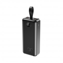 XO PR240 Power Bank Γρήγορης Φόρτισης USB-C 20W/USB-A 22.5W με οθόνη 30000mAh