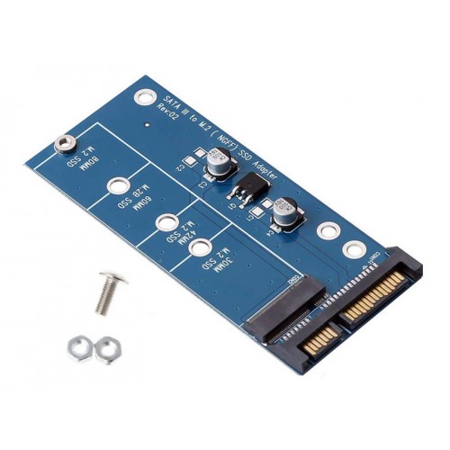 POWERTECH Converter SATA 22pin σε M.2 SSD TOOL-0019, 2230/2242/2260/2280