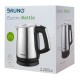 BRUNO ηλεκτρικός βραστήρας BRN-0030, 2200W, 1.7lt, βάση 360°