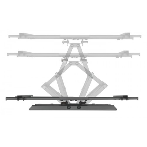 BRATECK επιτοίχια βάση τηλεόρασης LPA61-466, 37-80", έως 60kg, full motion