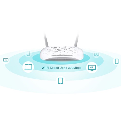 TP-LINK Wireless N Modem Router TD-W9970, 300Mbps, VDSL/ADSL, Ver. 4.0