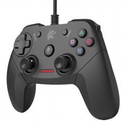 ROAR ενσύρματο gamepad R100WD, με vibration, PC, PS3 & Android TV box