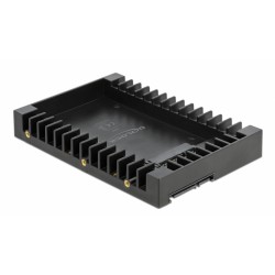 DELOCK tray 3.5" για 2.5" HDD/SSD 18364, 6Gbps, μαύρο