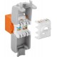 GOOBAY Keystone module RJ45 CAT 6A 90690, UTP, πορτοκαλί