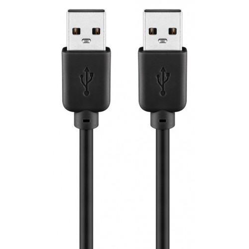GOOBAY καλώδιο USB 2.0 Type A 93594, copper, 3m, μαύρο
