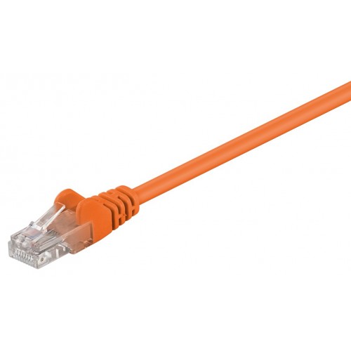 GOOBAY καλώδιο δικτύου 95233, CAT 5e U/UTP, CCA, PVC, 3m, πορτοκαλί
