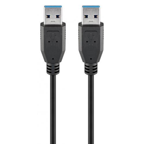 GOOBAY καλώδιο USB 3.0 95716, 5 Gbps, 0.5m, μαύρο