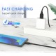 CABLETIME καλώδιο USB-C σε USB U323A, 3A, 480Mbps, 0.25m, μαύρο