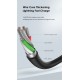 CABLETIME καλώδιο USB-C σε USB U323A, 3A, 480Mbps, 0.25m, μαύρο