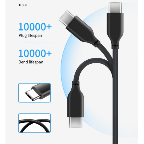 CABLETIME καλώδιο USB-C σε USB CMAMN, 3A, 5Gbps, 1m, μαύρο