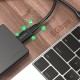 CABLETIME αντάπτορας USB-C σε USB CT-AMCF, 2.1A, 5Gbps, γκρι