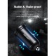 USAMS φορτιστής αυτοκινήτου C20, 2x USB, 2.4A, μαύρος