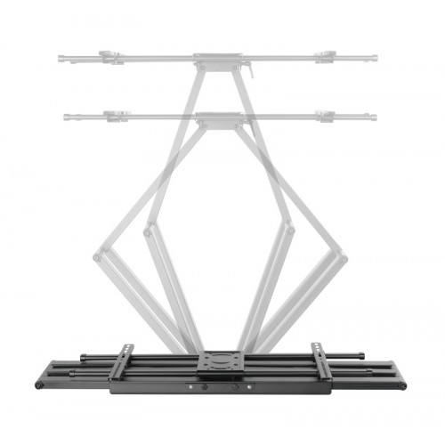 BRATECK επιτοίχια βάση τηλεόρασης LPA49-486XLD, 43-90", 80kg, heavy duty, full motion