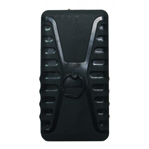 POWERTECH universal θήκη κινητού με ring PT-530, έως 7.5 x 14.5cm, μαύρη