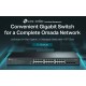 TP-LINK L2+ managed switch TL-SG3428, 24-Port Gigabit, 4x SFP, Ver. 2.0