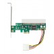 DELOCK κάρτα επέκτασης PCI Express σε PCI 32 Bit 5V 90062, Asmedia chip