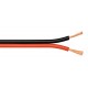 POWERTECH καλώδιο ήχου 2x 0.75mm² CAB-SP009 Copper, 10m, μαύρο & κόκκινο