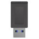 POWERTECH αντάπτορας USB 3.1 σε USB-C PTH-066, 5Gbps, μαύρο