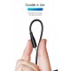 USAMS καλώδιο Lightning σε USB US-SJ266, 2A, 1m, μαύρο