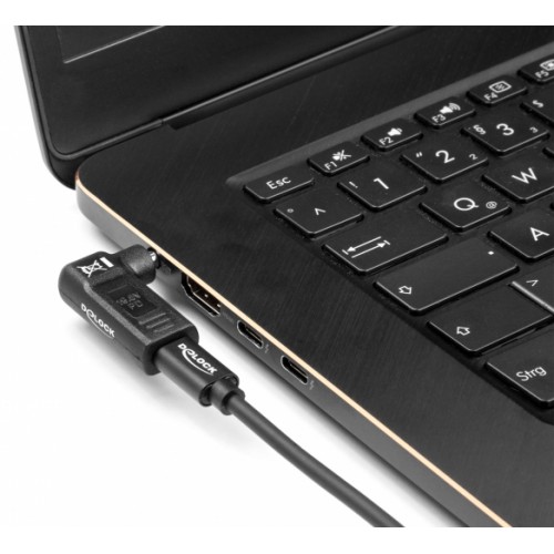 DELOCK αντάπτορας τροφοδοσίας laptop 60009, USB-C σε Acer 5.5x1.7mm, μαύρος