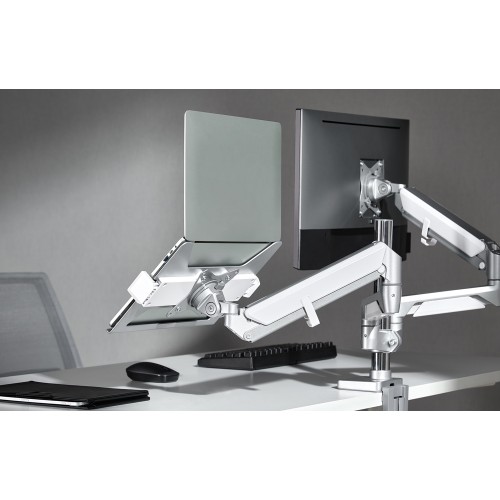 BRATECK βάση laptop NBH-6E για βάση οθονών, VESA 75x75, 11.6-17.3", γκρι