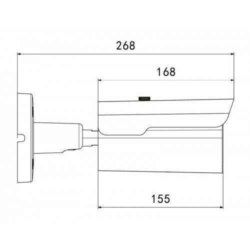 LONGSE IP κάμερα BMMBGC200WH, 2.8mm, 2MP, αδιάβροχη IP67, PoE