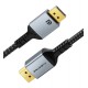 CABLETIME καλώδιο DisplayPort CT-DP8K, 32.4Gbps, 8K/60Hz, 1m, μαύρο